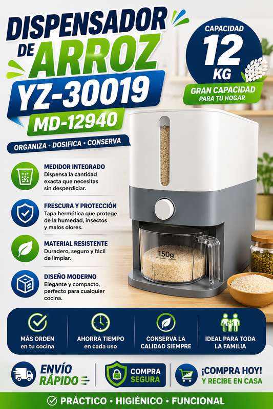DISPENSADOR DE ARROZ YZ-30019 MD-12940