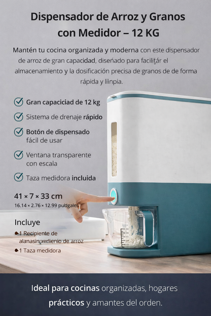 DISPENSADOR DE ARROZ (10 UND X CAJA) RS-01
