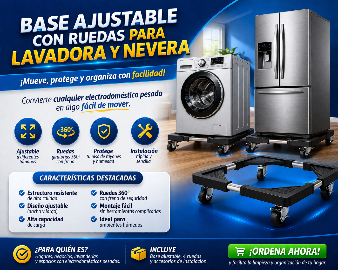 BASE PARA ELECTRODOMESTICOS