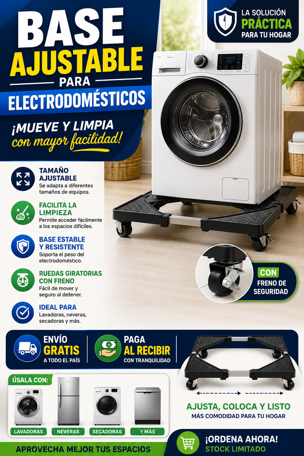 BASE PARA ELECTRODOMESTICOS