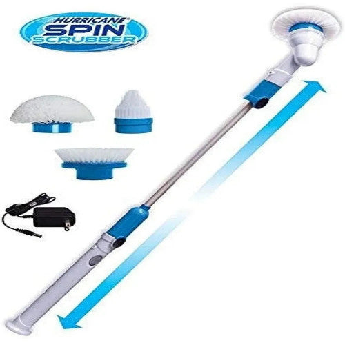 Cepillo Multiuso Azul Eléctrico Recargable