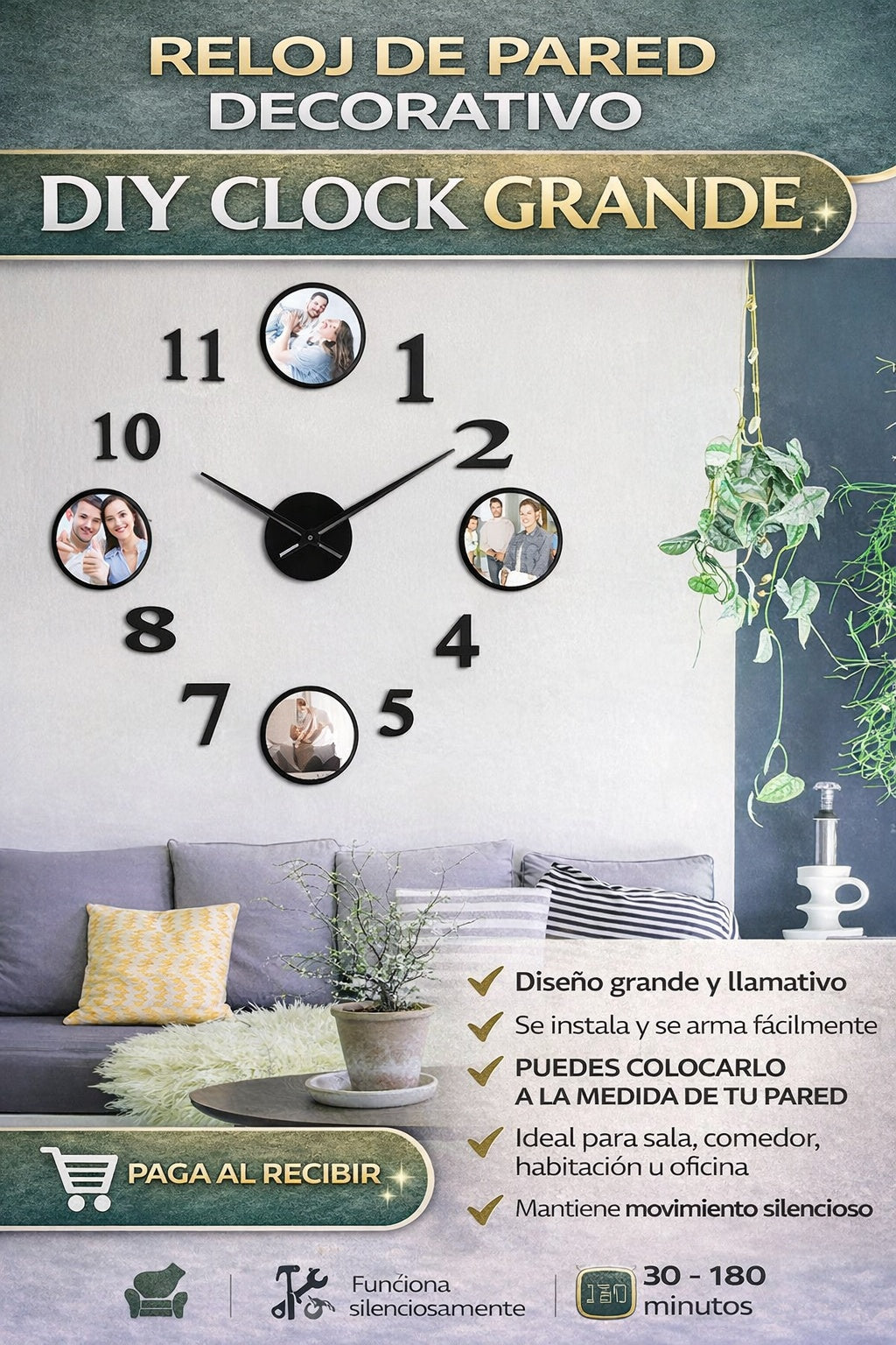 DIY Clock Grande