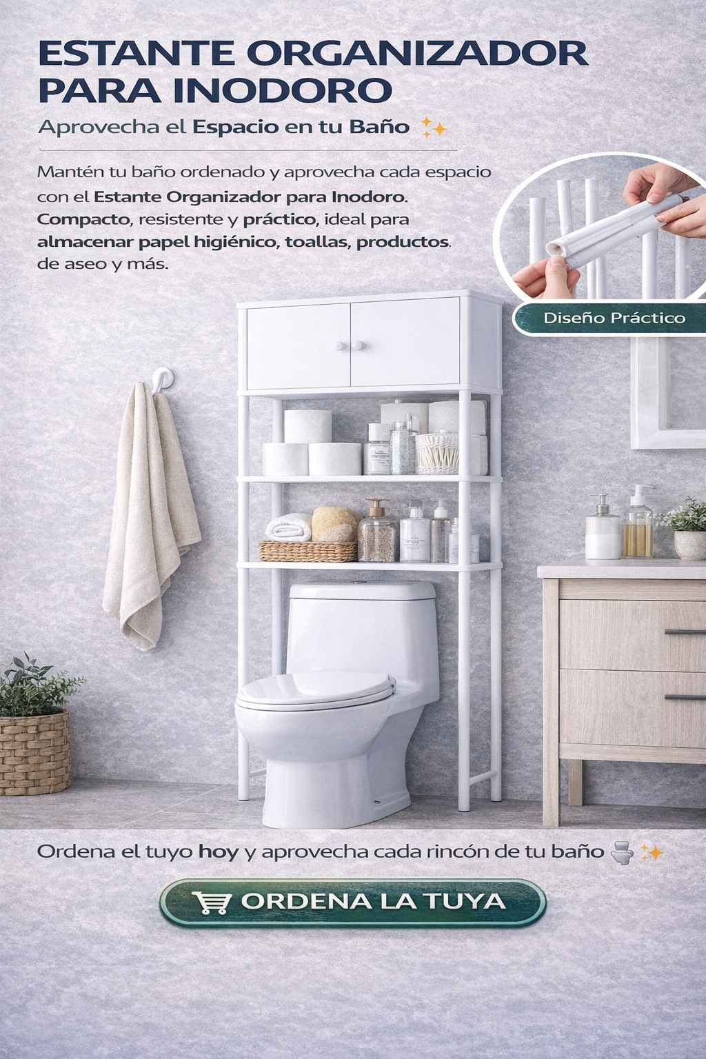 ESTANTE PARA EL BAÑO