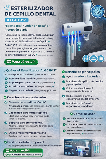 ESTERILIZADOR DE CEPILLO / ALG01912