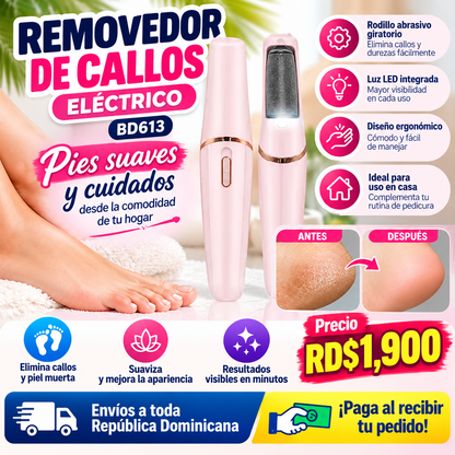 Removedor de callos eléctrico para pies BD613 – Pies suaves y cuidados