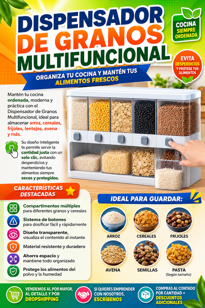 DISPENSADOR DE ALIMENTOS SECOS