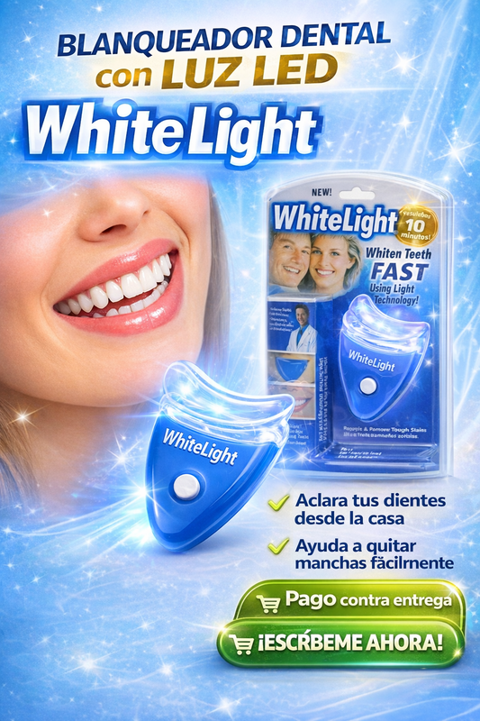 Blanqueador Dental con Luz LED White Light