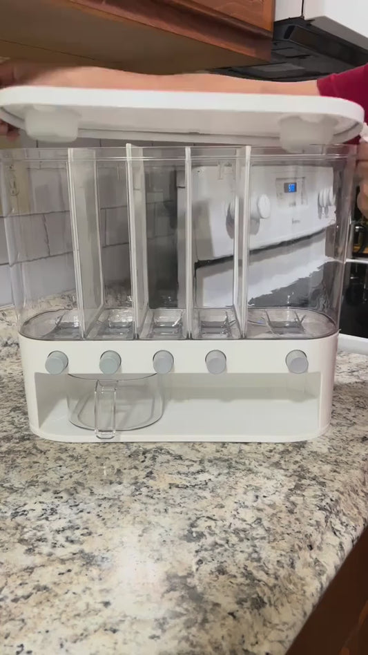 DISPENSADOR DE ALIMENTOS SECOS